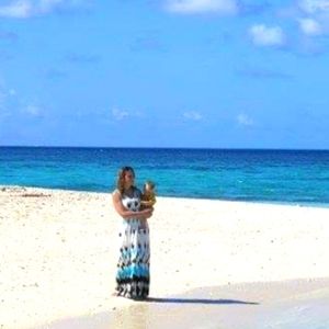 Maxi dress with pockets!